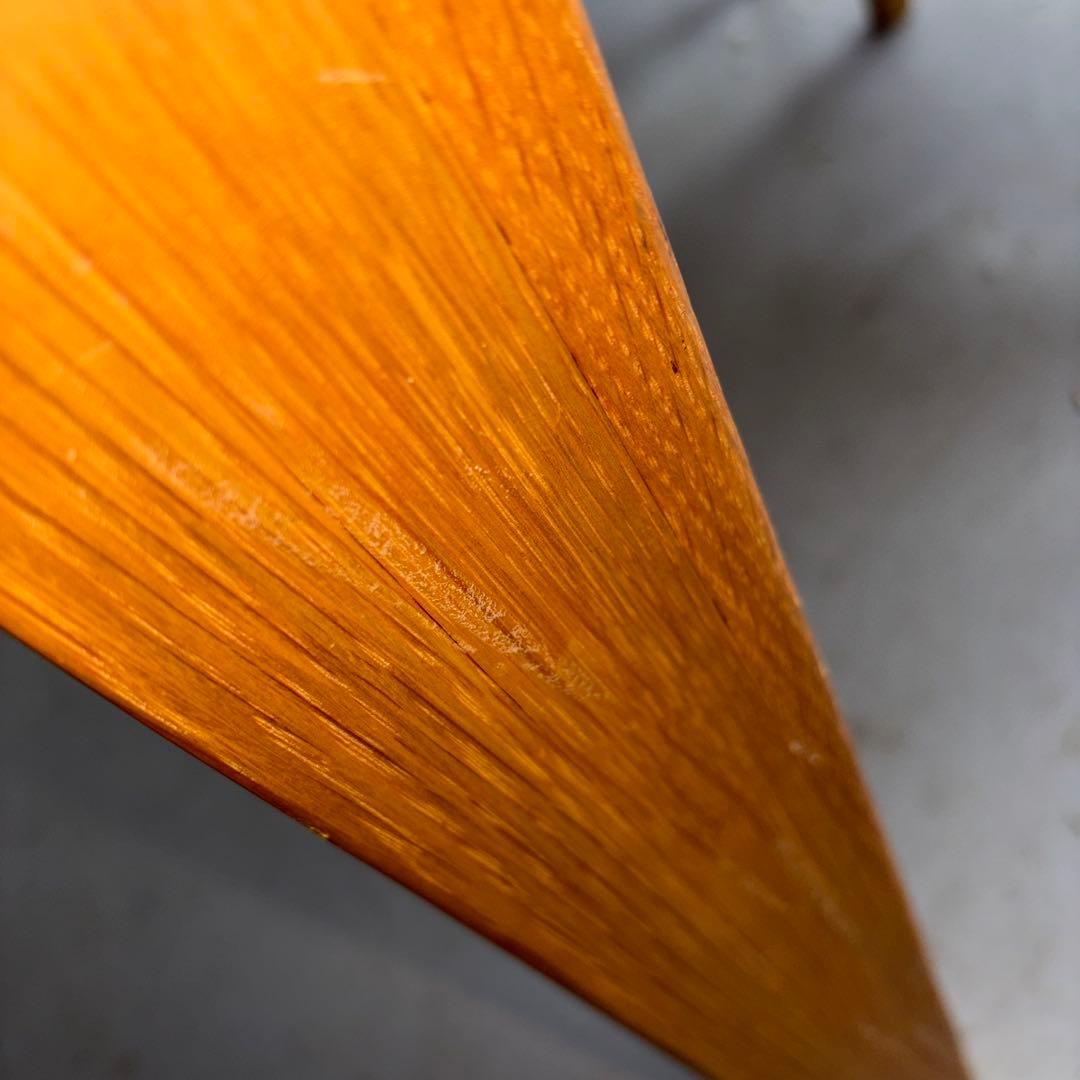 【美品】大塚家具 ダイニングテーブル＆チェア3脚セット 無垢材／引き取り限定