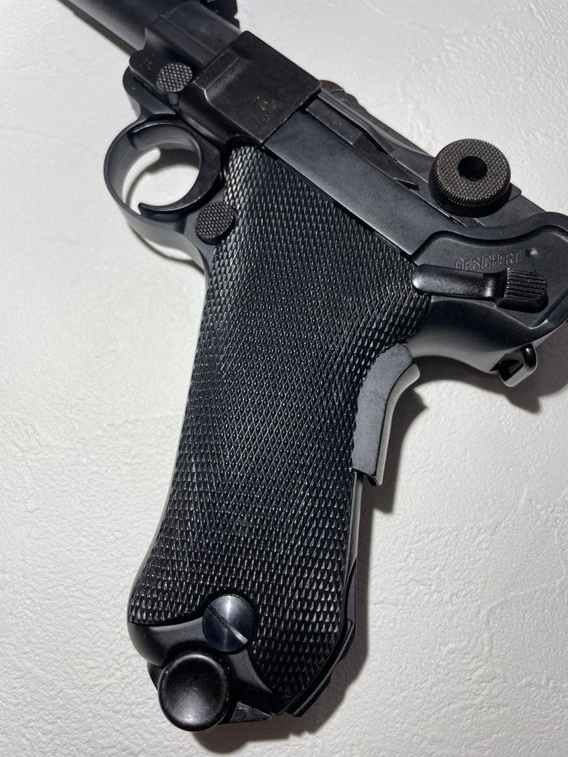 LUGER P08 モデルガン ブラック