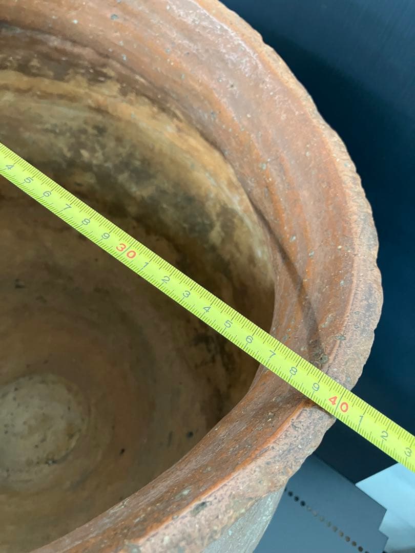 古信楽焼　大瓶　江戸中期　鑑定書付　高さ50.5cm 保存状態良　骨董品