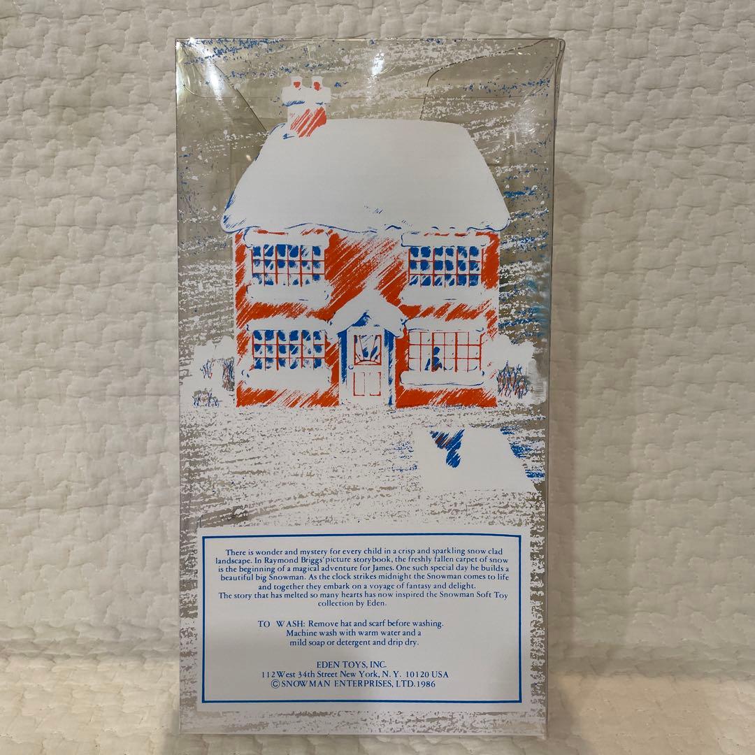 The man スノーマン　ぬいぐるみ　EDEN社
