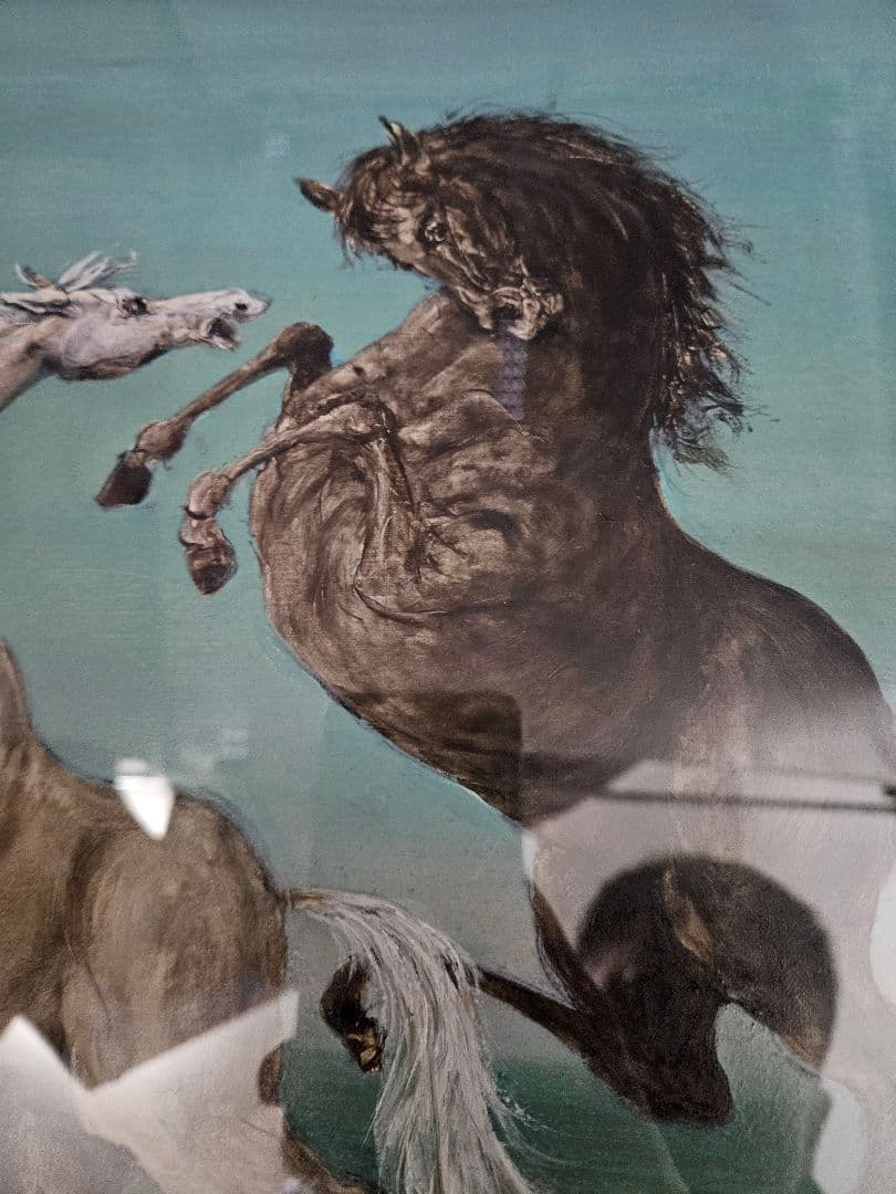 角浩 『海辺』1980年作 油彩画 原画 真作保証 額装 - メルカリ