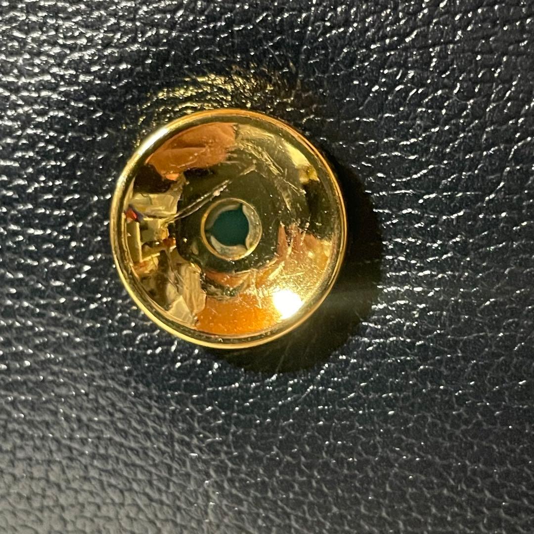 ChristianDior オールレザー　チェーンショルダーバッグ2WAY