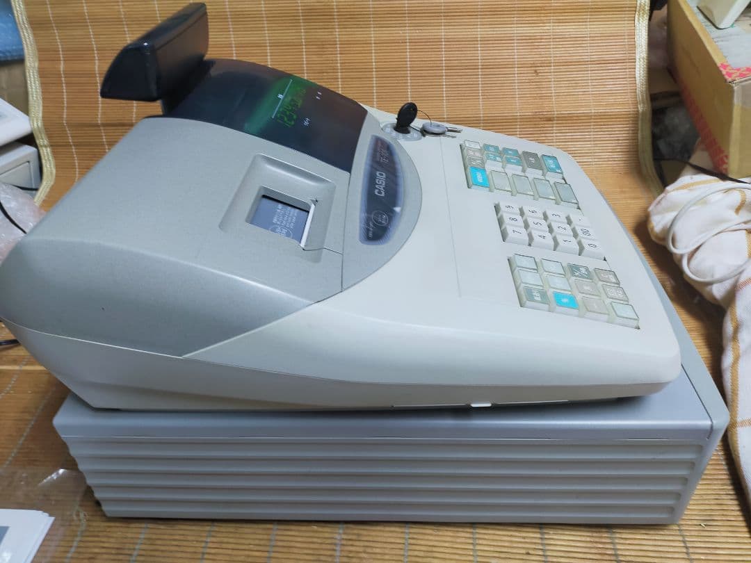 カシオレジスター TE-101 フル設定無料 長期使用可能 660117