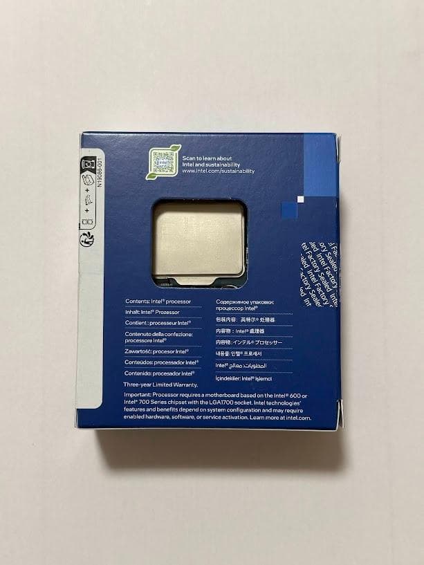 Intel Core i5-12400F 中古 動作品 CPU 本体のみ Intel Core i5 12400F