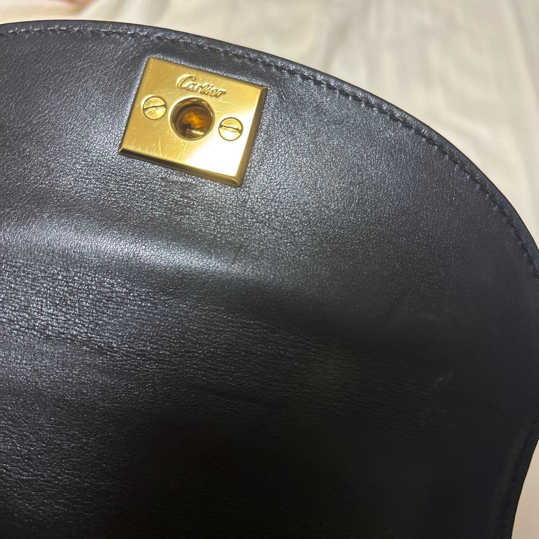 カルティエ CARTIER パンテール ハンドバッグ 豹 パンサーモチーフ