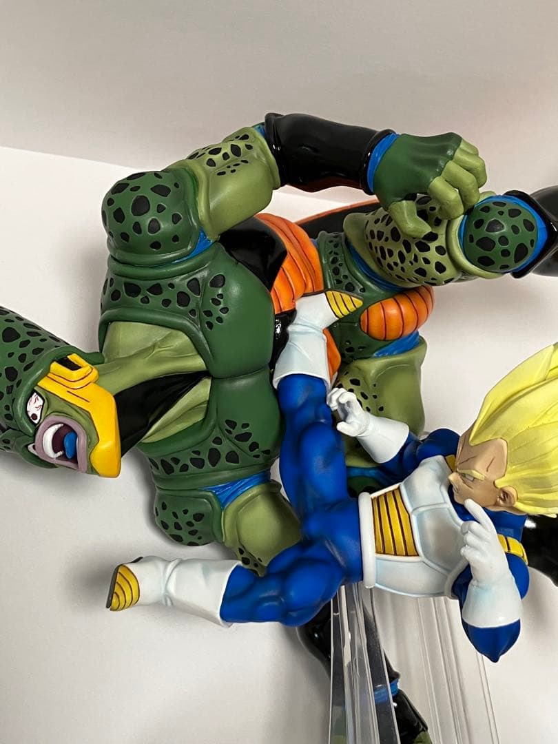 一番くじ ドラゴンボール C賞 ベジータVSセル リペイント フィギュア