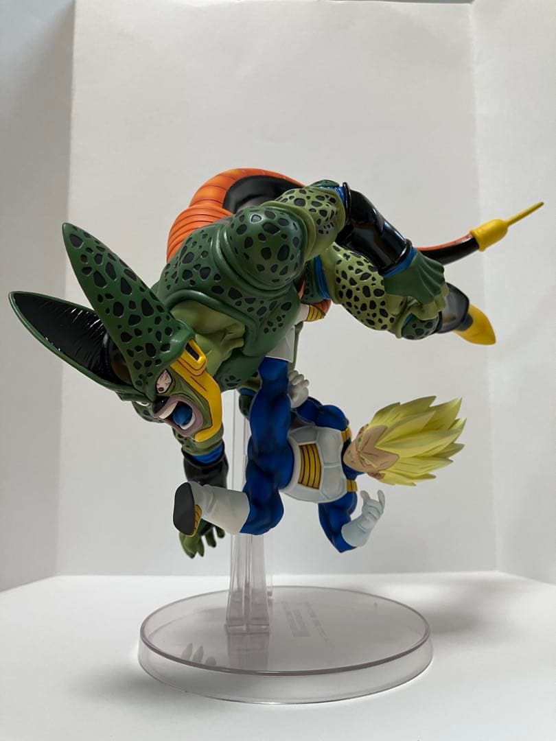 一番くじ ドラゴンボール C賞 ベジータVSセル リペイント フィギュア