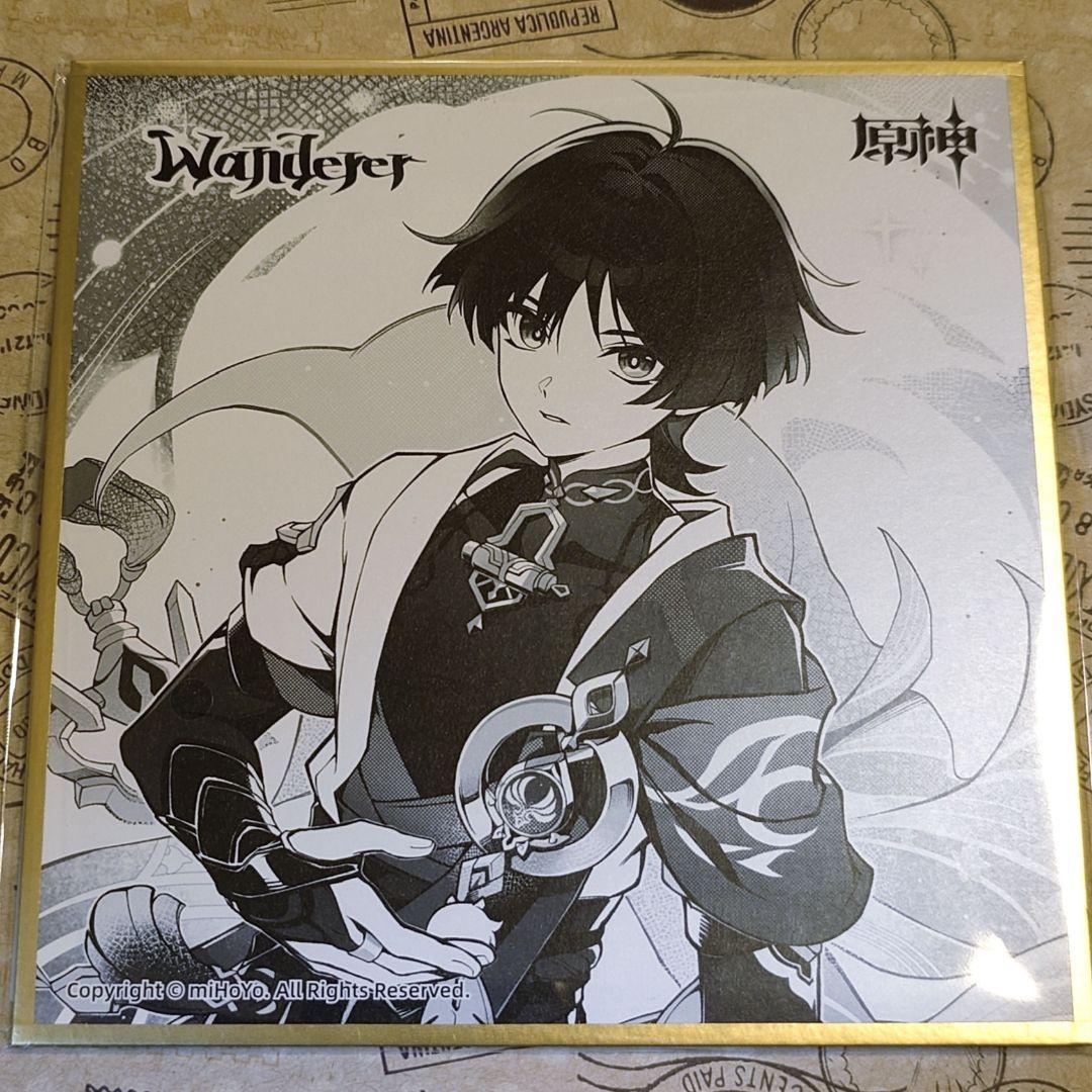 原神公式 FES フェス 2026 特典 中国限定 色紙 放浪者 - メルカリ