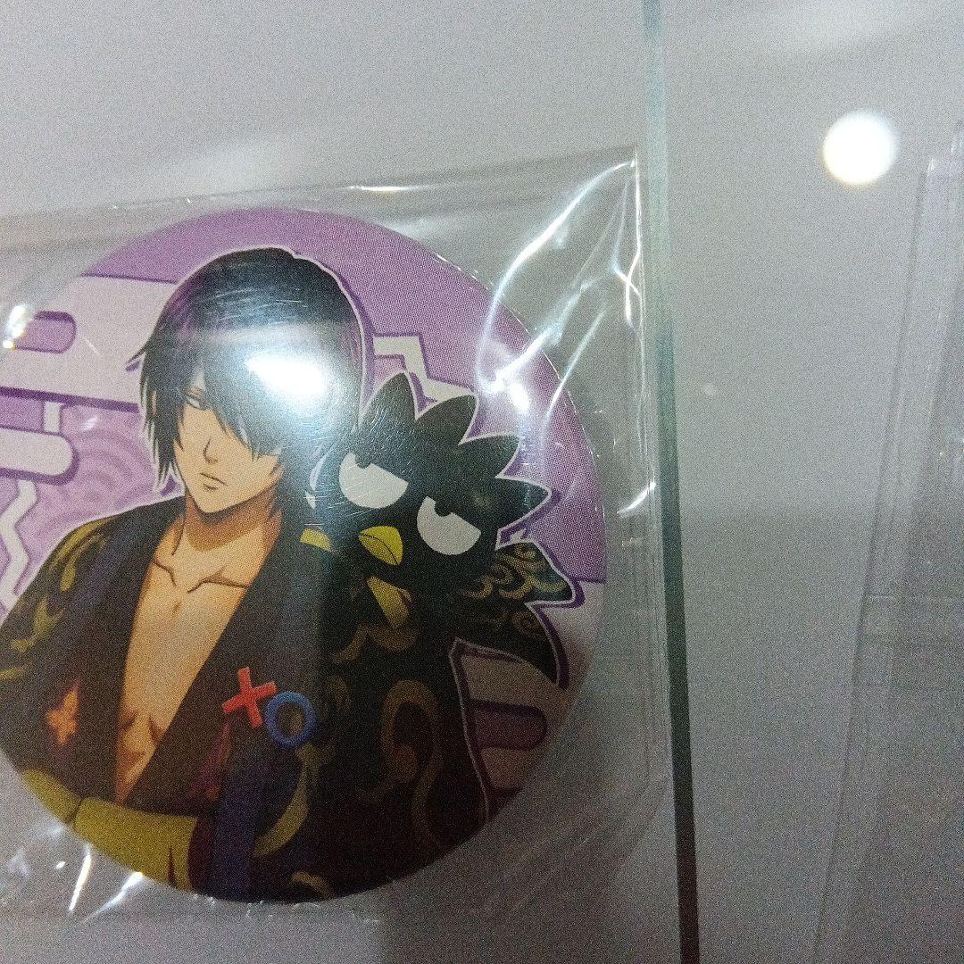 銀魂 サンリオ コラボ 缶バッヂ 高杉晋助 桂小太郎 志村新八 神楽