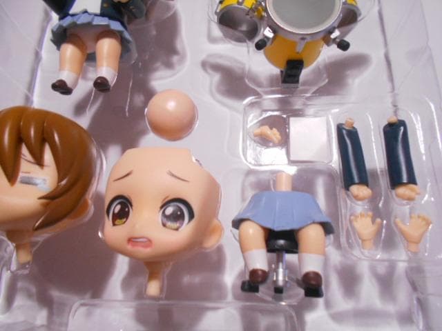 ねんどろいど けいおん 4点セット平沢 中野 琴吹 田井中