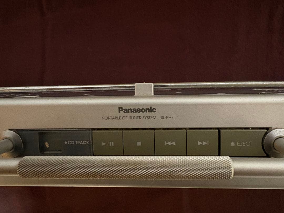 希少】Panasonic パナソニック CDラジオ SL-PH7中古品 傷あり SL-PH7
