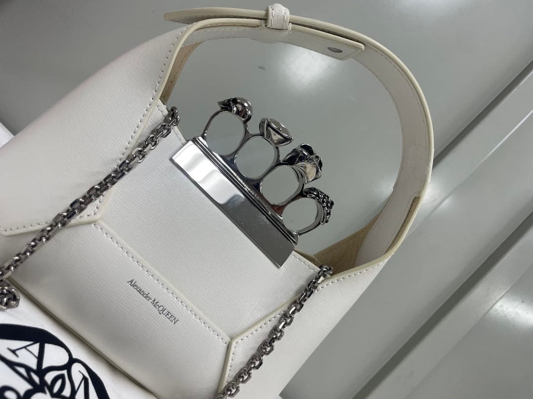 Alexander McQueen ジュエルド ホーボー ショルダーバッグ