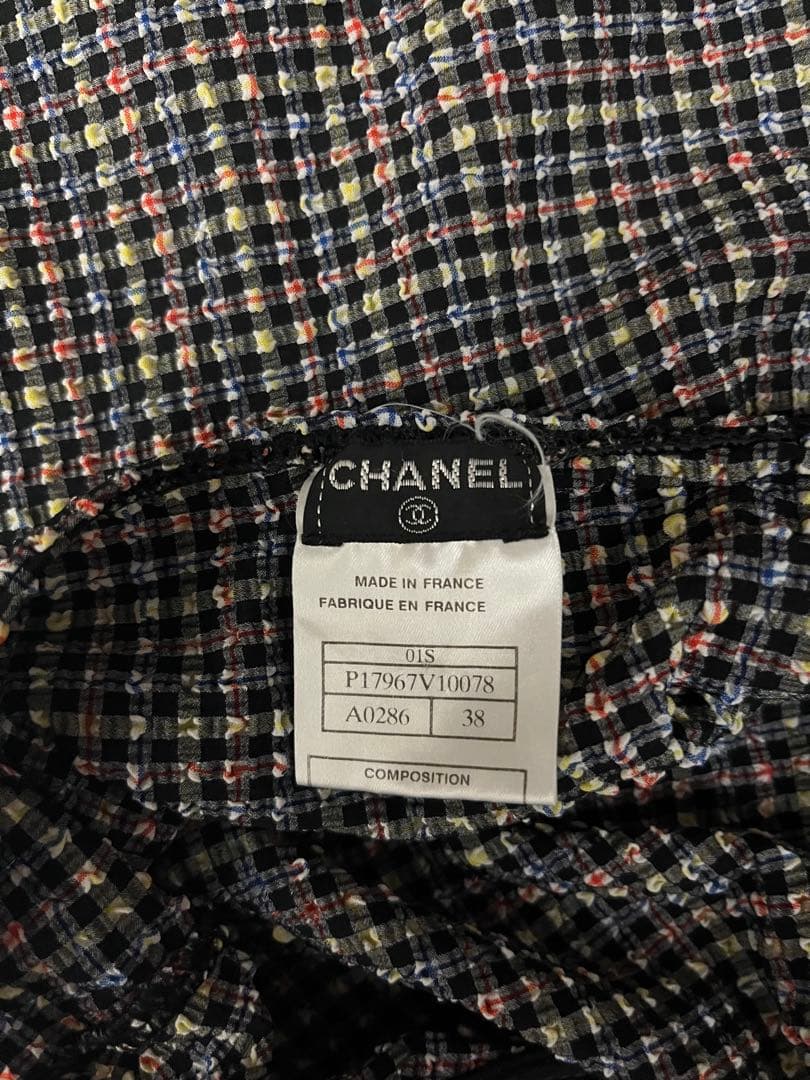 CHANEL チェック柄 パッド入り水着