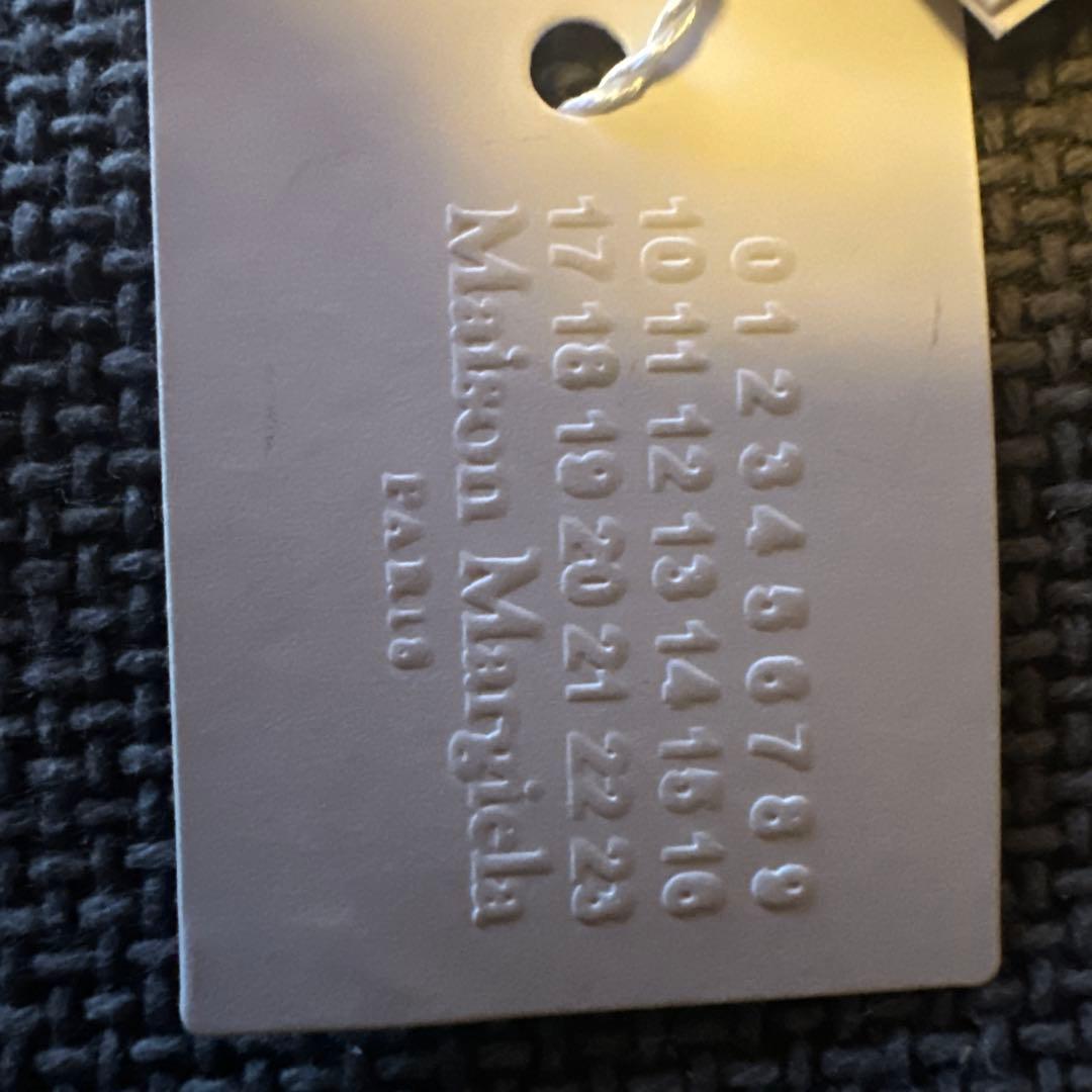 メゾンマルジェラ　ナンバリングリング　XS（9号）　シルバー925