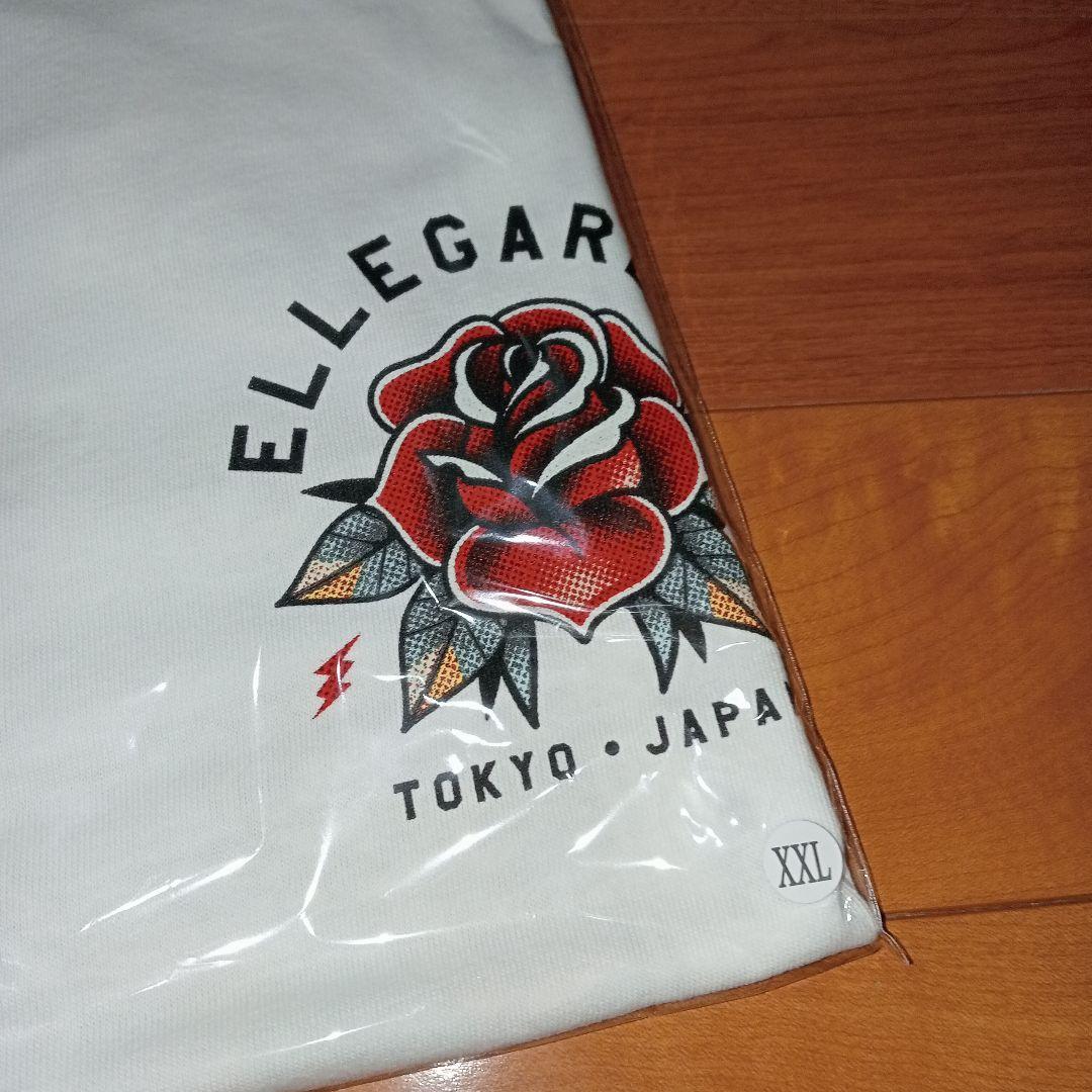 ELLEGARDEN ロンT/ロングTシャツ 白/XXLサイズ エルレガーデン