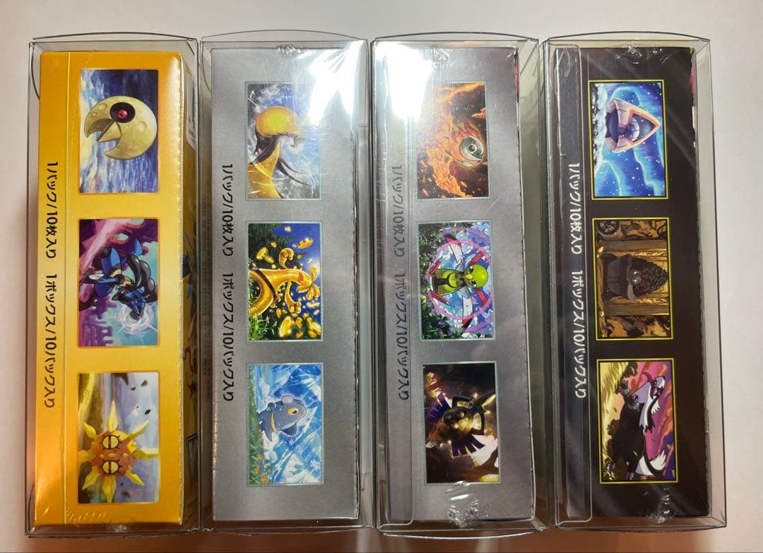 【新品・未開封】シュリンク付き未開封BOX 4種セット