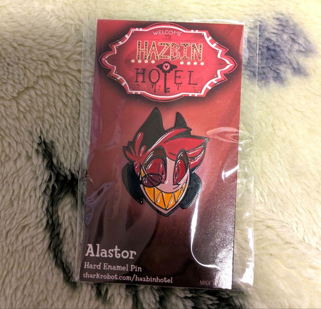 ハズビンホテル アラスター 公式ピンバッジ hazbinhotel N*︎様 Hazbin