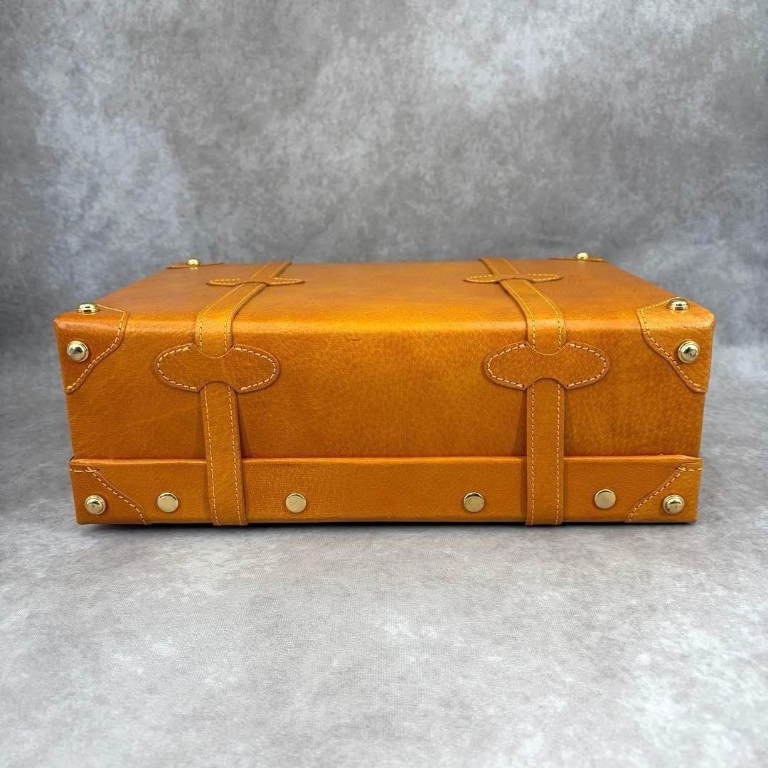 良品✨】シフレ ユーラシア 2way トランクバッグ ショルダー キャメル