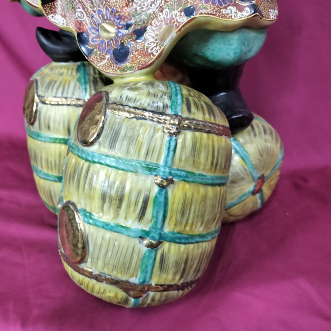 古九谷 大黒天 置物 - メルカリ