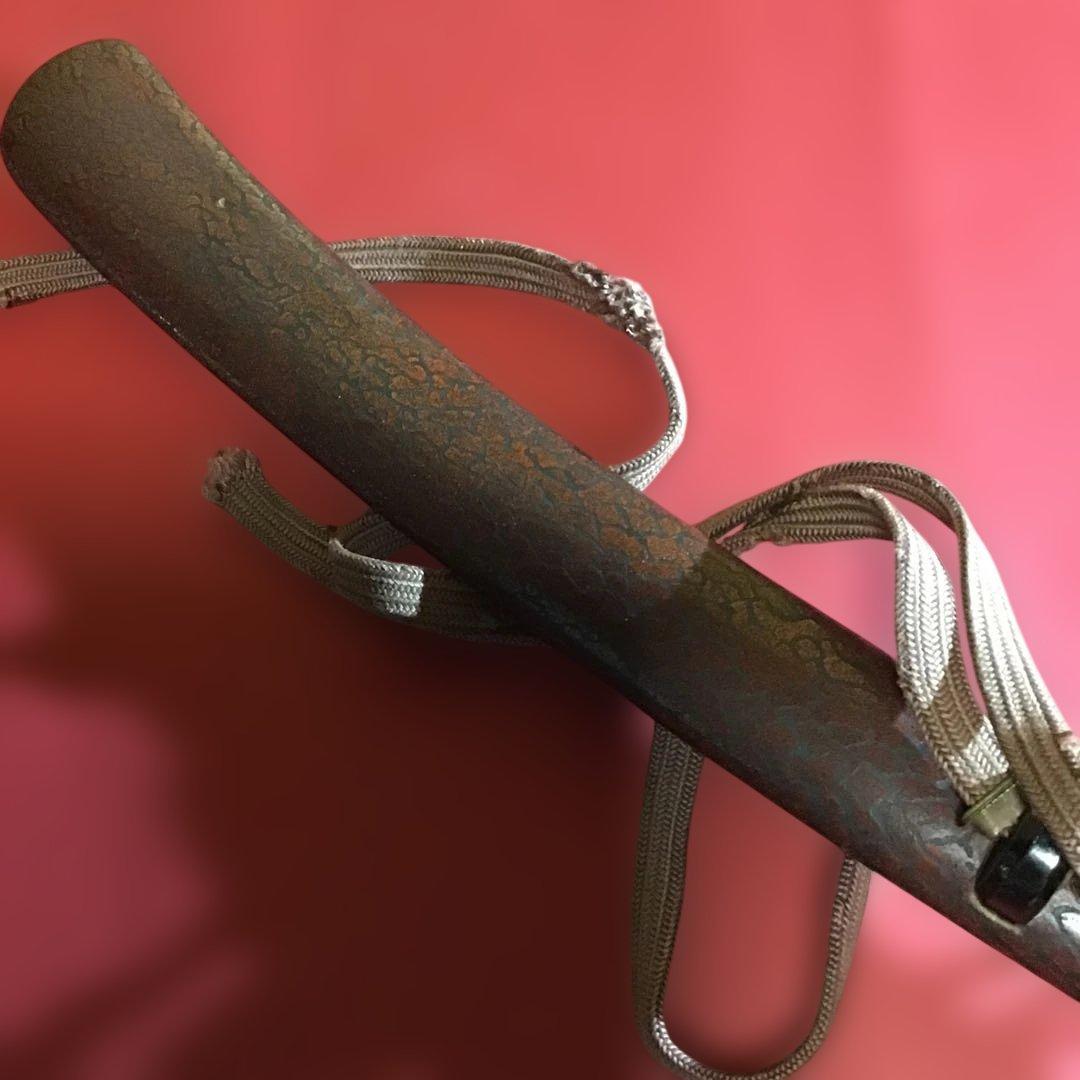 変わり鞘拵　繋ぎは木製　　　　　　　書4