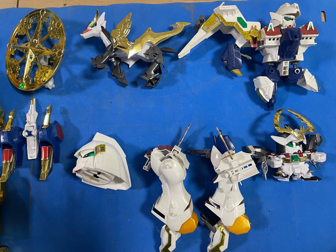 ガンプラ 聖龍巨神ドラグーンパレス BB戦士 部品取り用　まとめ売り