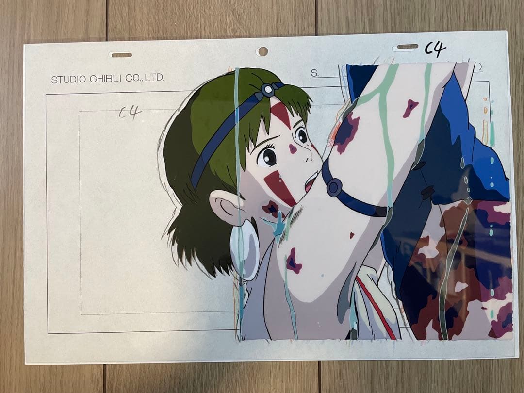 もののけ姫 セル画 ジブリ もののけ姫 セル画 スタジオジブリ 宮崎駿
