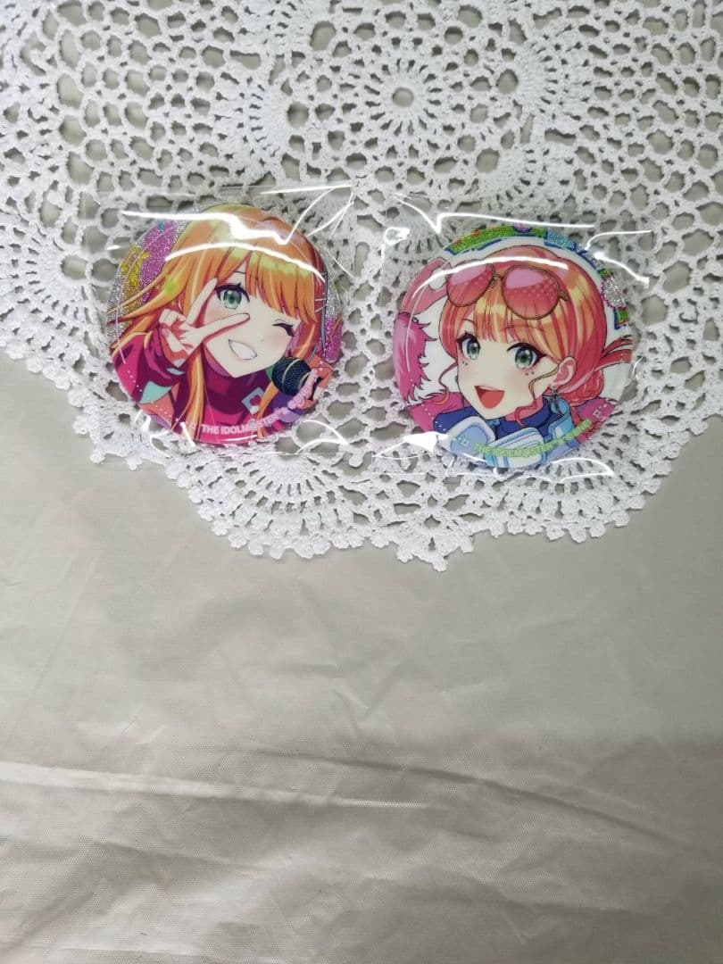 学園アイドルマスター ミラクルナナウ 紫雲清夏 缶バッジ 2個セット