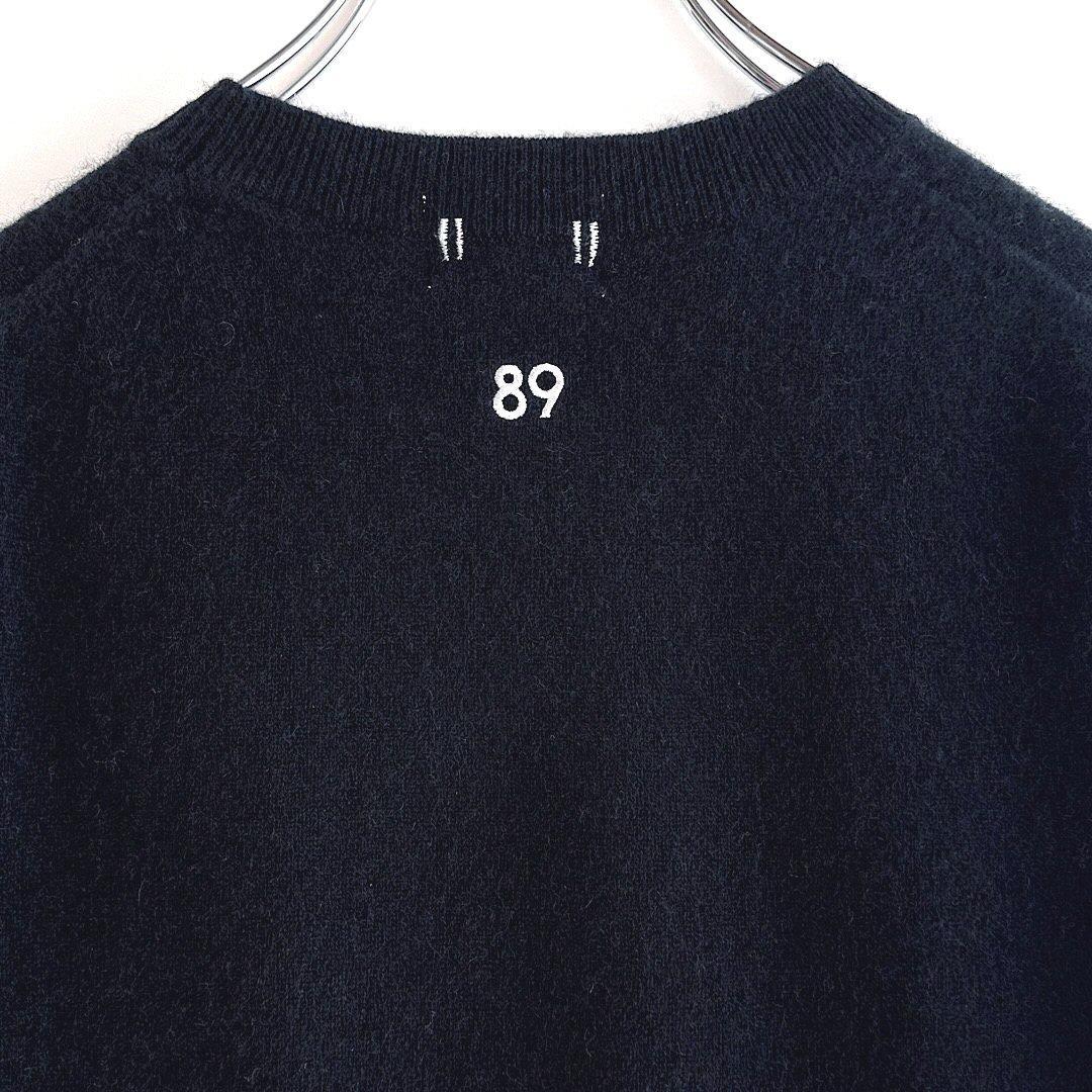 520 パーリーゲイツ 定価33,000円 カシミヤ100％ ニット 紺 2 L