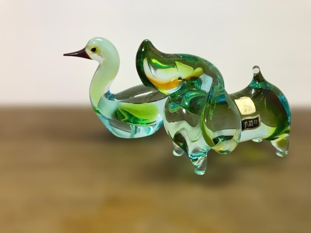 本日限定価格 MultiGlass マルティグラス 2点セット 犬 昭和レトロ