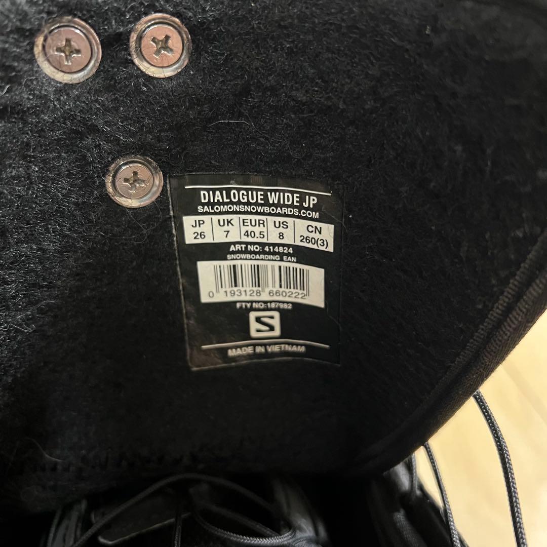 【即日発送】 SALOMON DIALOGUE WIDE JP 26.0cm