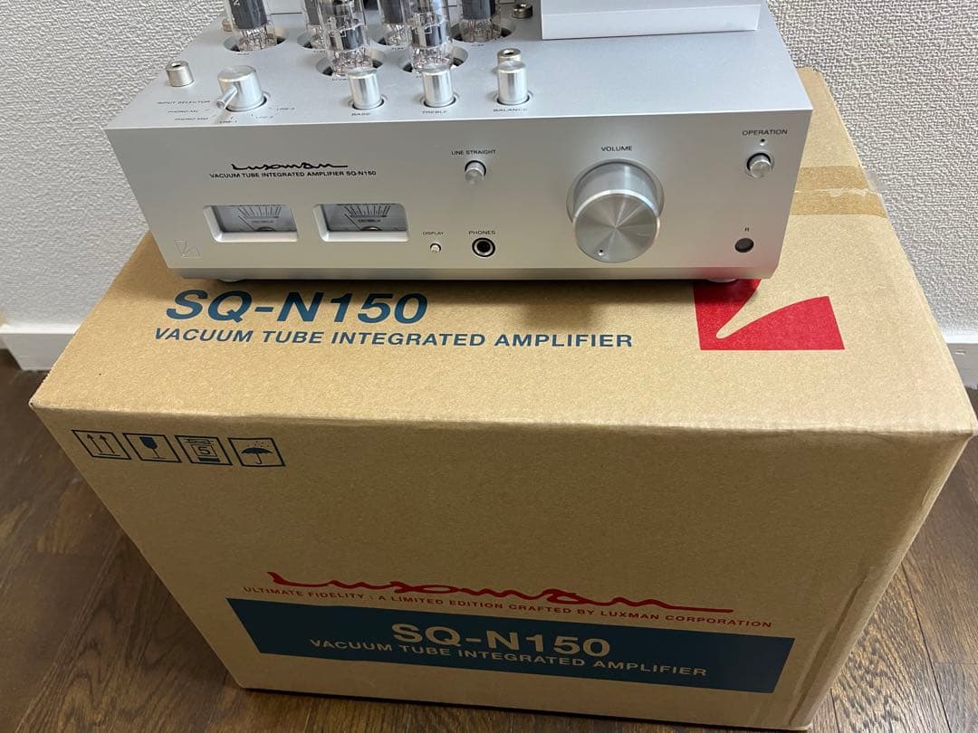 元箱説明書付き ラックスマン LUXMAN SQ-N150 真空管アンプ