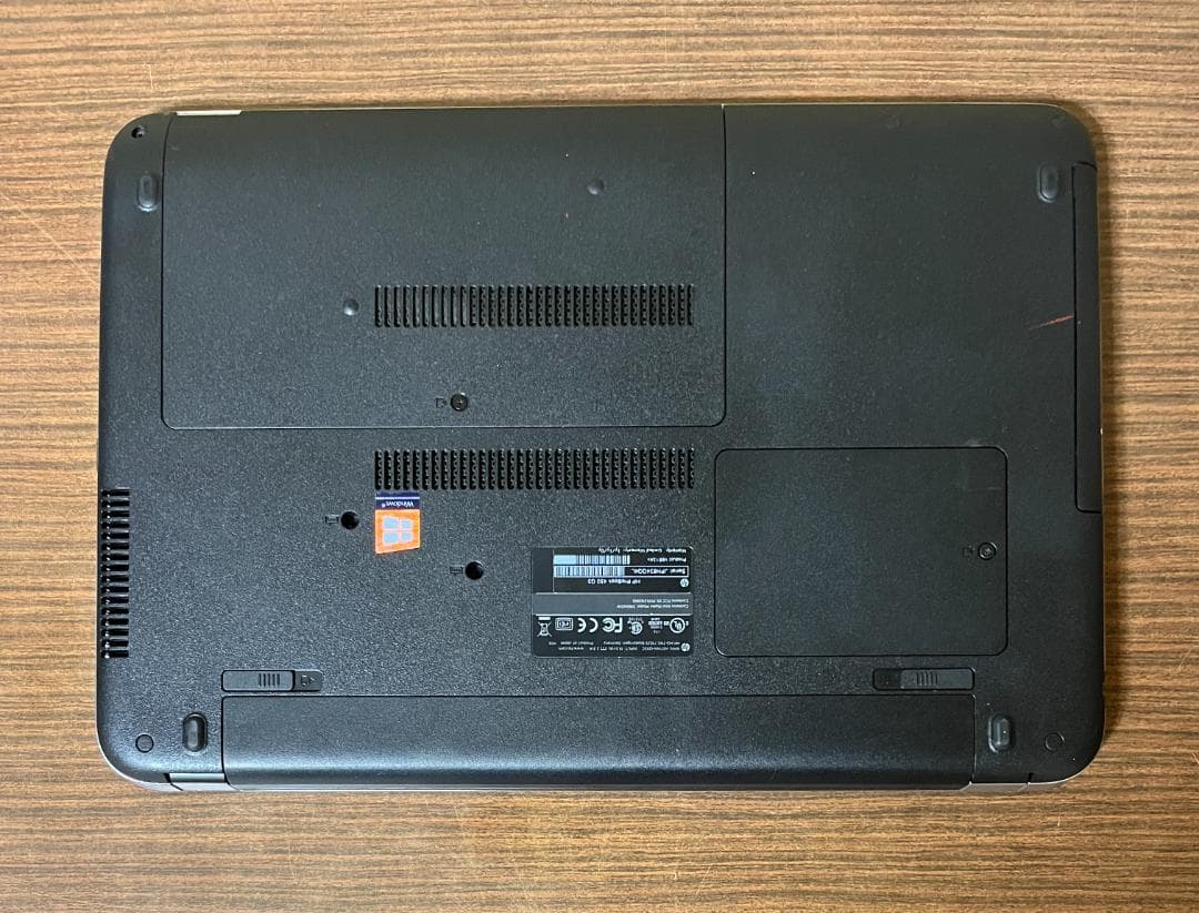 DVD、フルHD、HP ProBook 450 G3、8GB、128+500GB