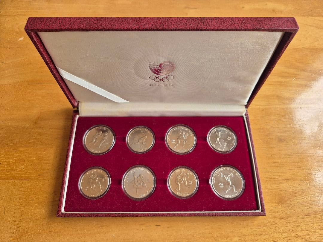 1988年ソウルオリンピック 記念硬貨セット - メルカリ