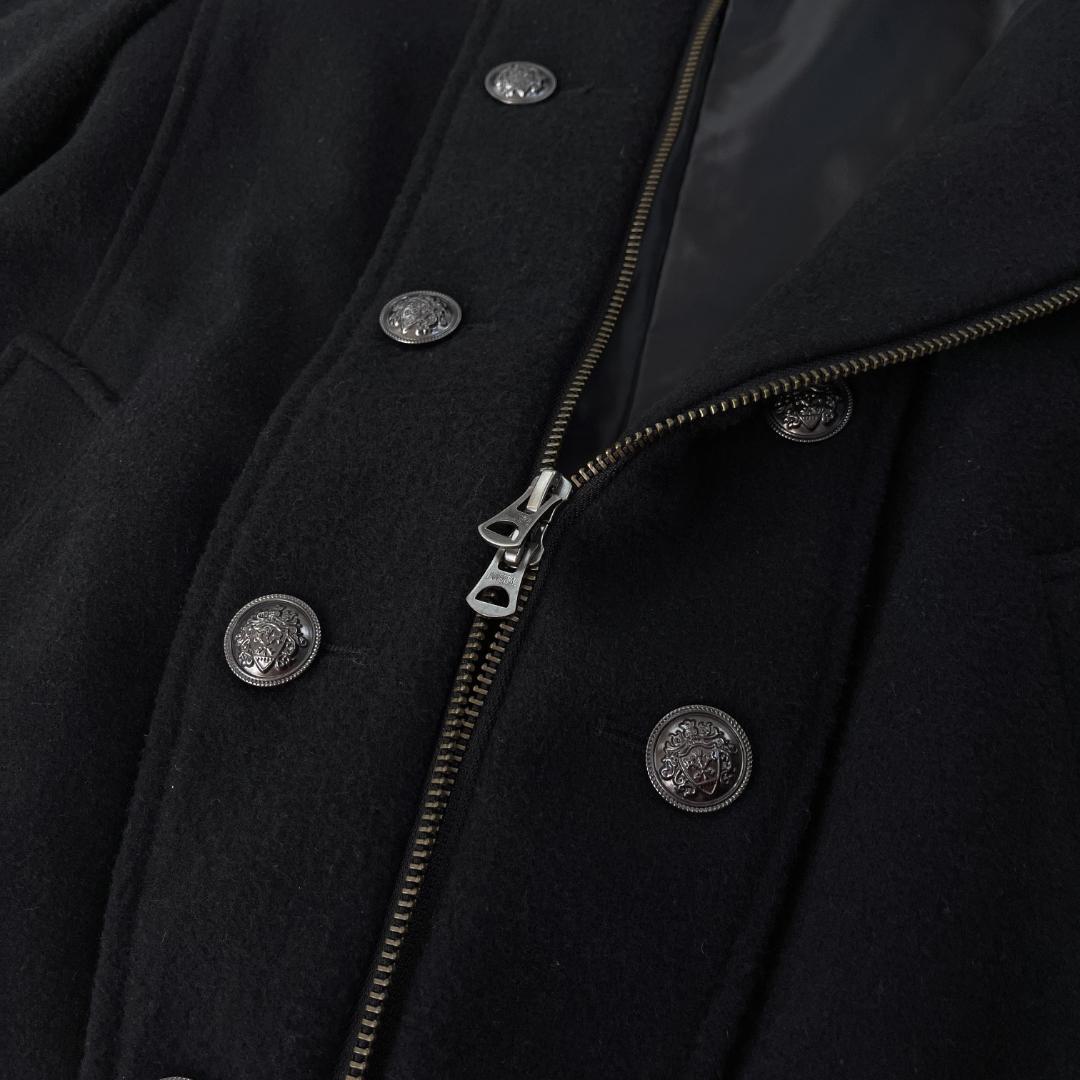 CIVARIZE　ナポレオンジャケット　ブラック　ウール