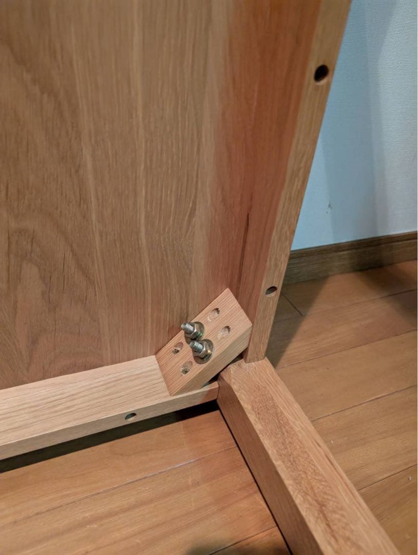 ■送料込■無印良品 正方形 木製デスク 天然木 タモ材 廃盤 机 ダイニング