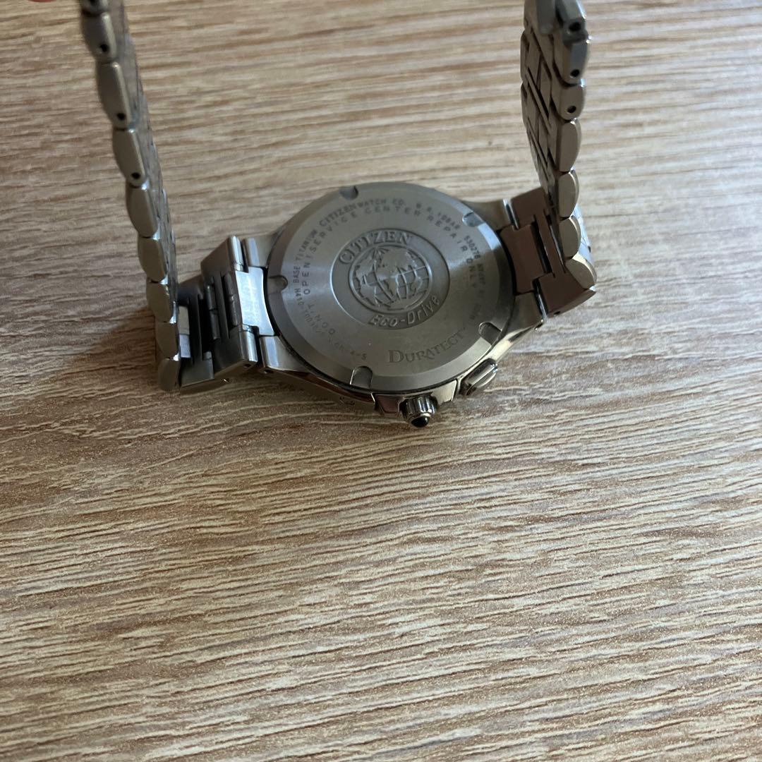 (稼動品) CITIZEN シチズンアネッサ　H410 ネイビー　ソーラー