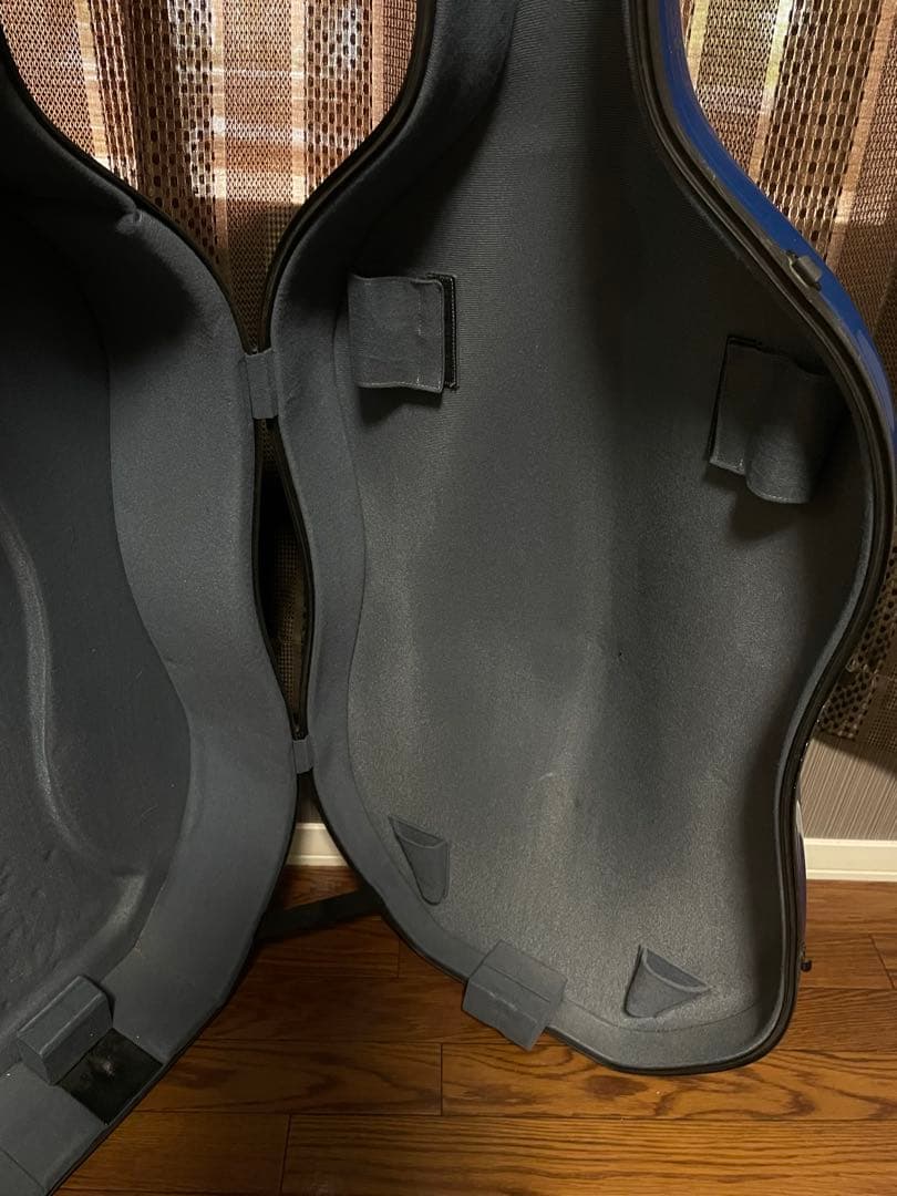 チェロ ハードケース 色ネイビー4/4 東洋プリュームファイバー