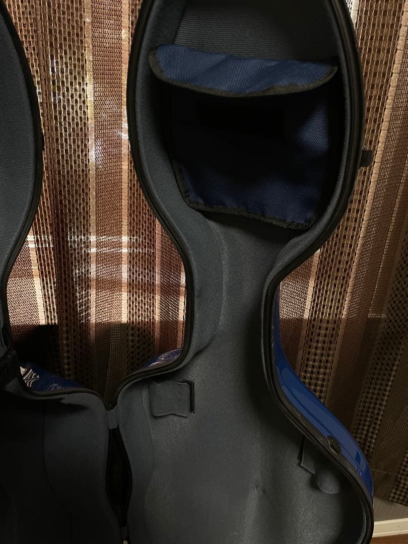 チェロ ハードケース 色ネイビー4/4 東洋プリュームファイバー