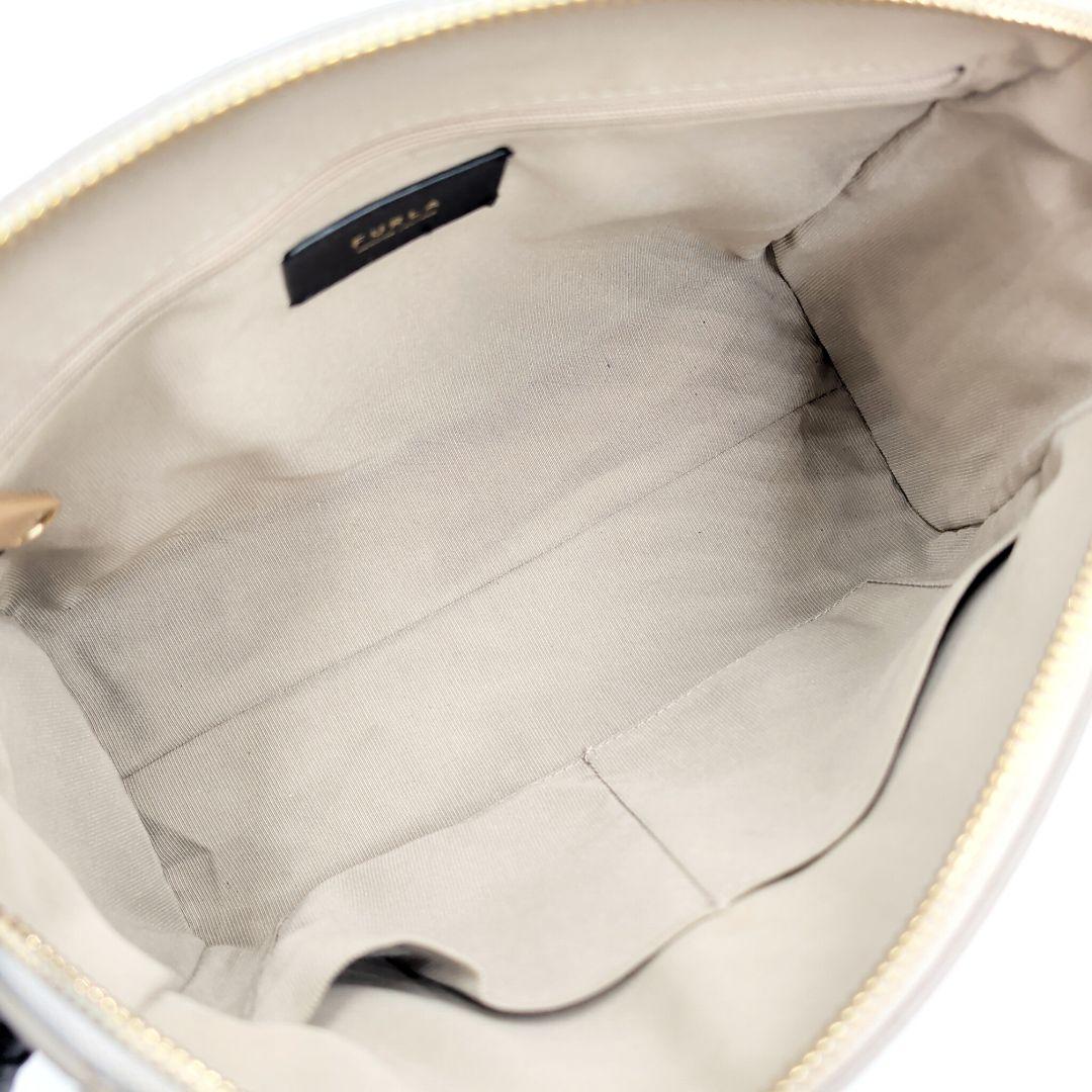 FURLA フルラ 現行 ミネルヴァS ショルダーバッグ 肩掛け グレージュ