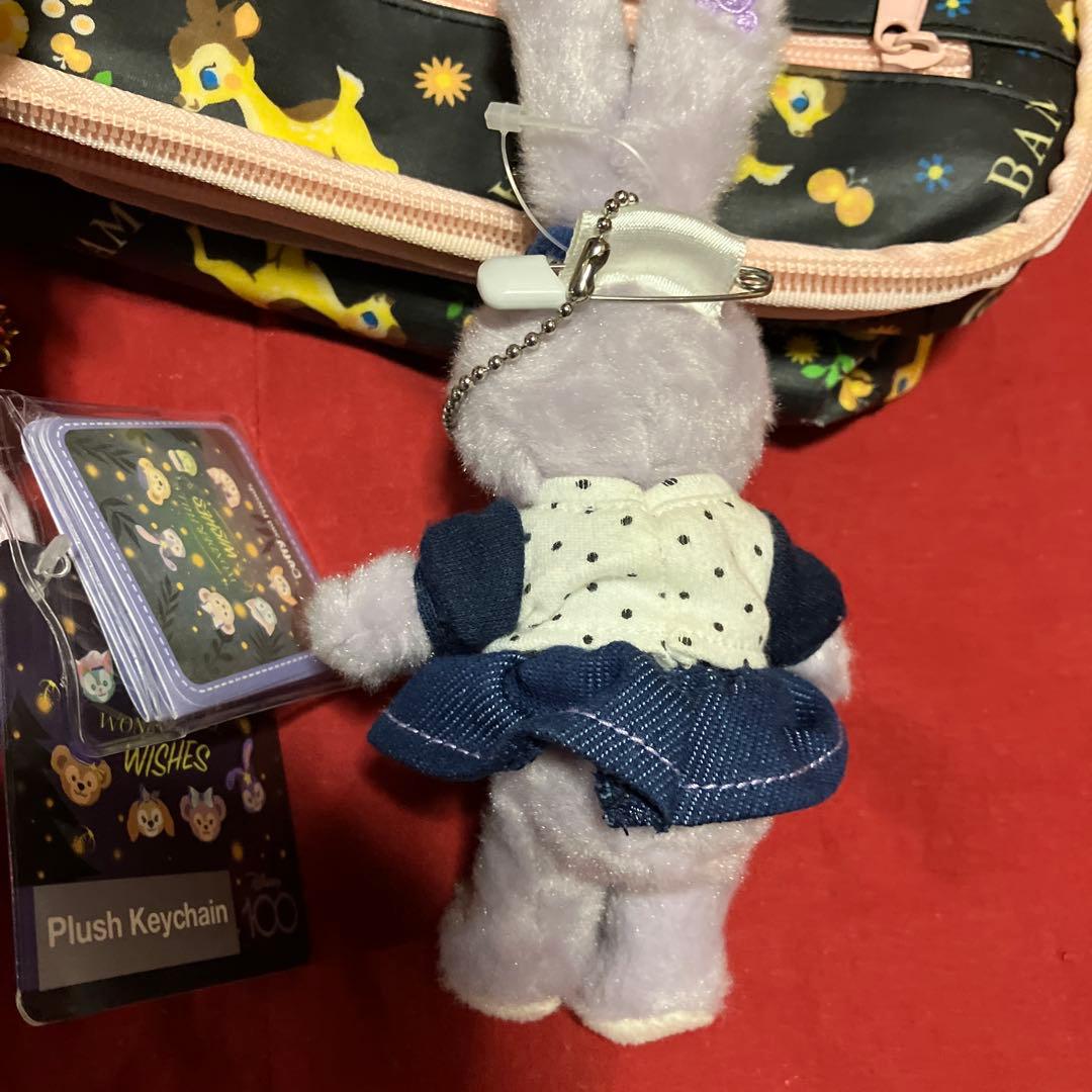 香港ディズニー限定正規品　DISNY100周年記念品　ステラルーキーホルダー希少