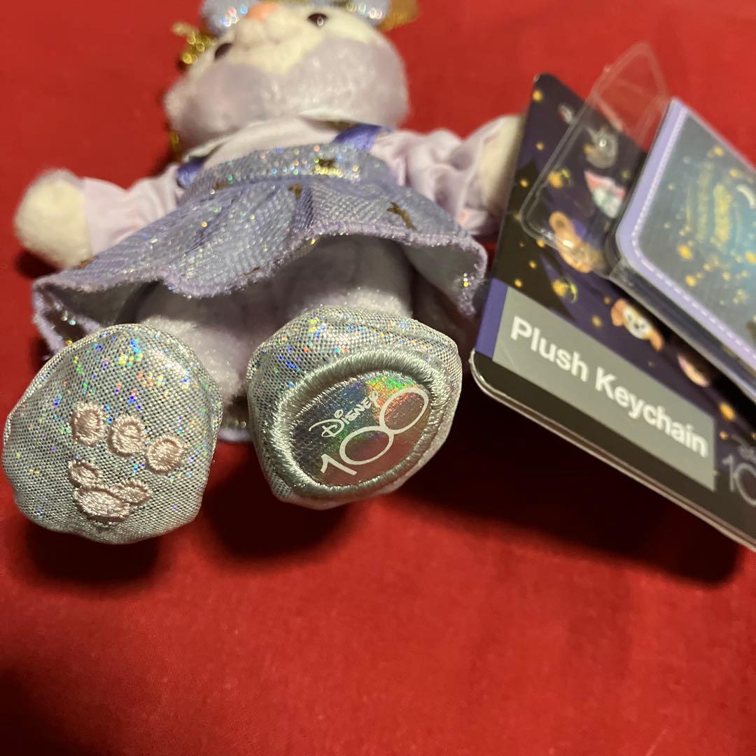 香港ディズニー限定正規品　DISNY100周年記念品　ステラルーキーホルダー希少