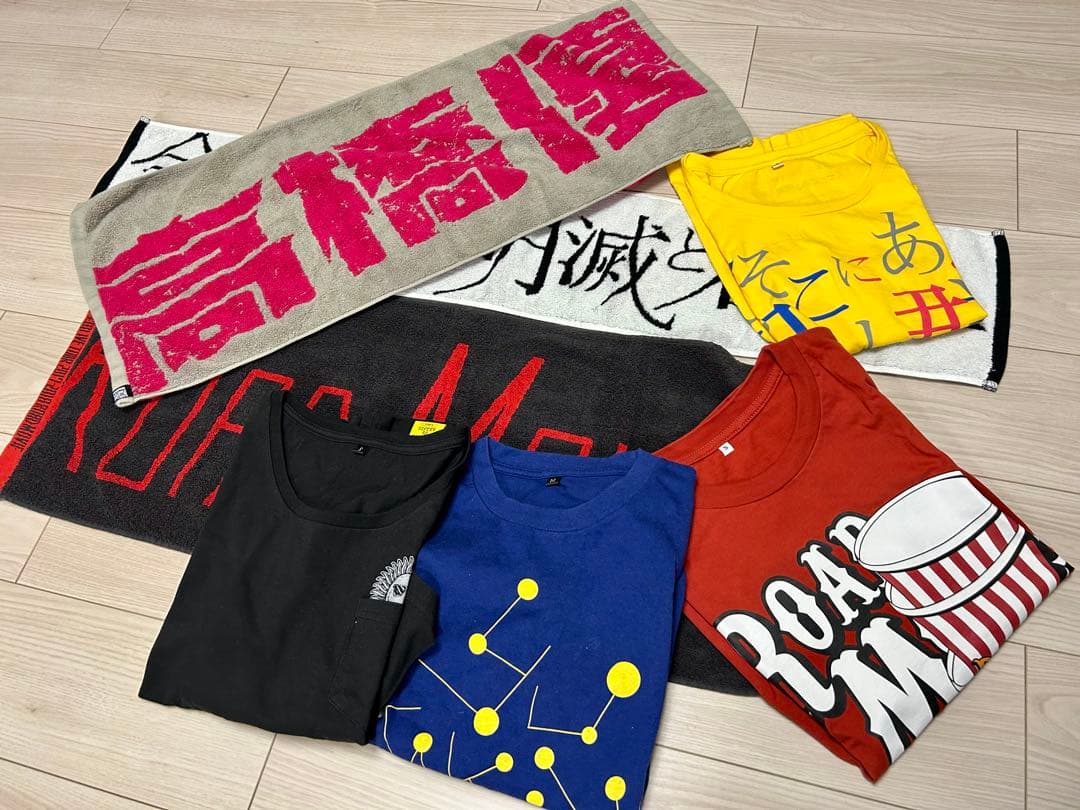 高橋優 ライブTシャツ、タオルまとめ売り