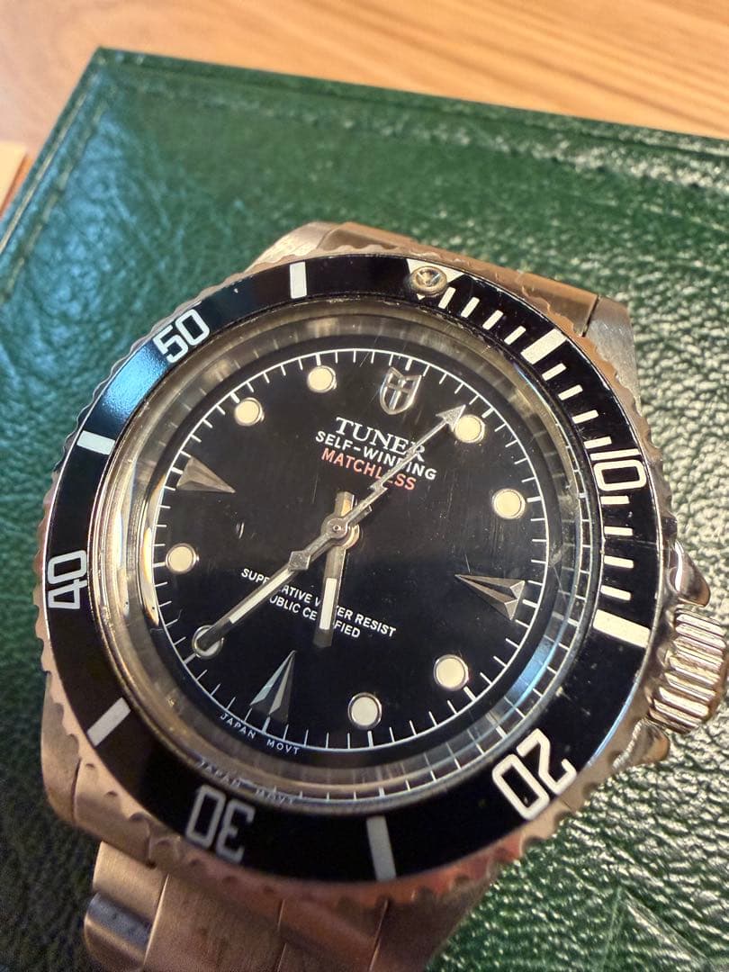 TUNER 機械式ダイバーズウォッチ腕時計