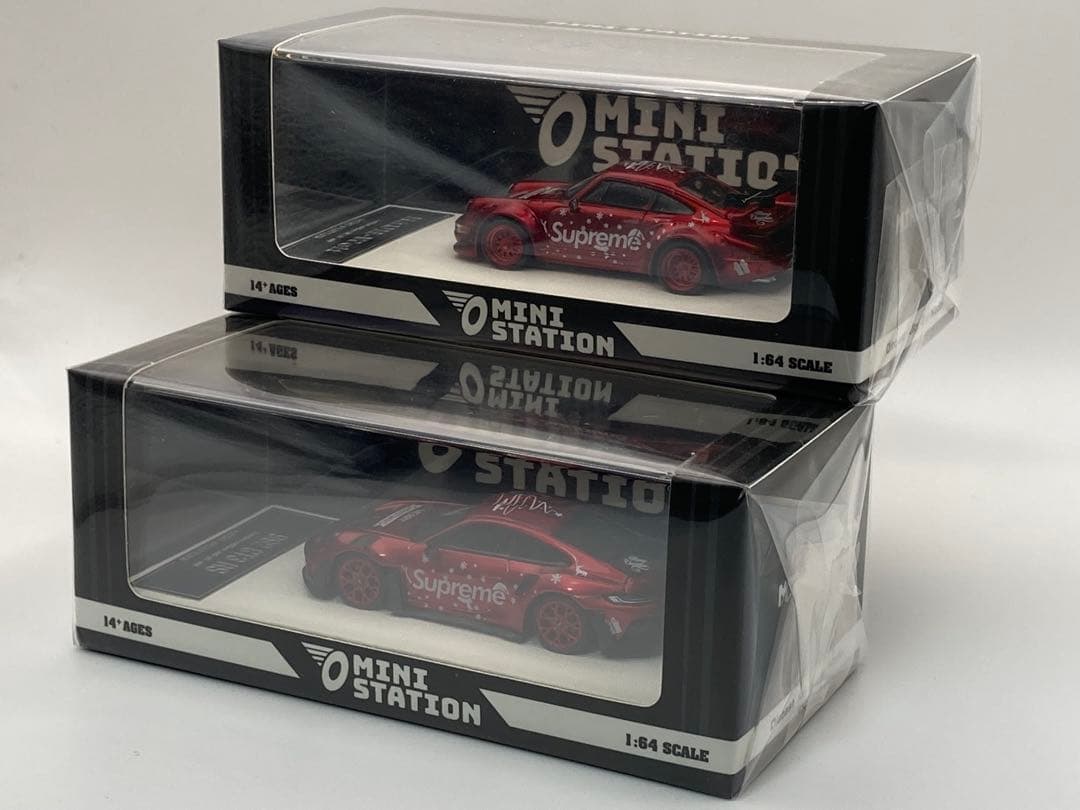 【2台セット】1/64 ポルシェ 992 GT3 RS / 964 ミニカー