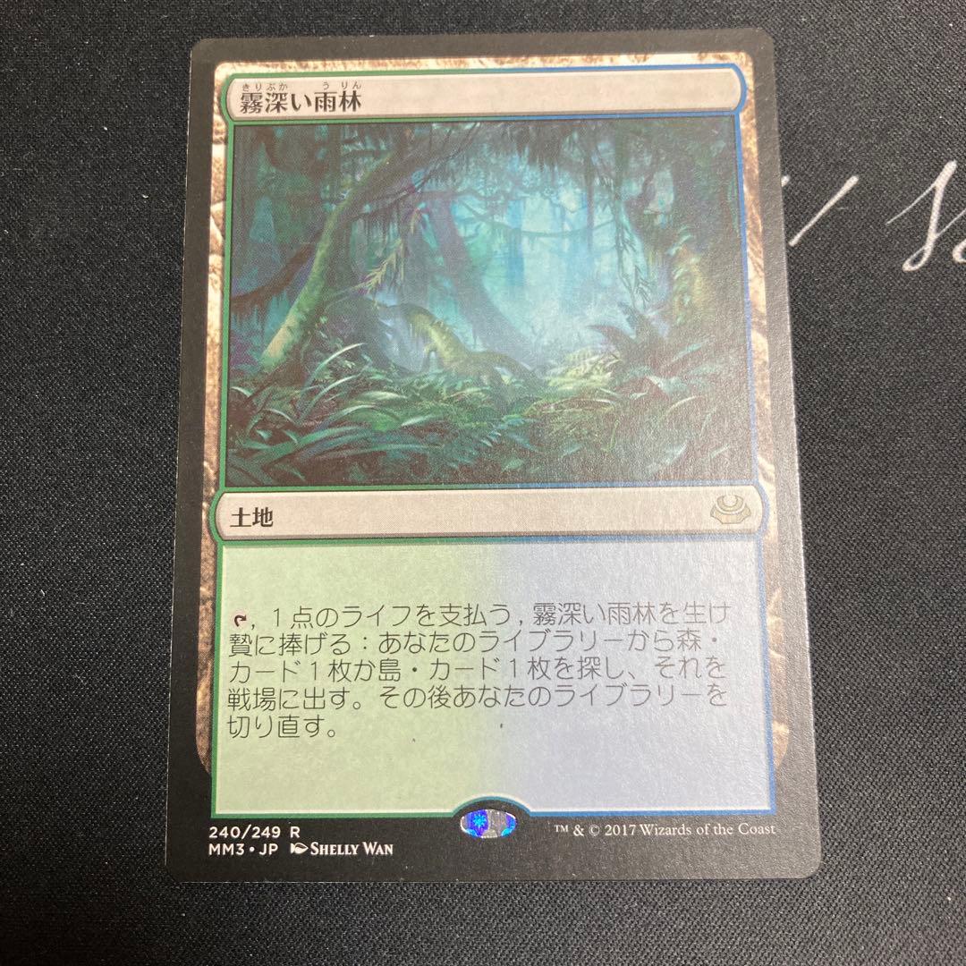 MTG 霧深い雨林/Misty Rainforest [MM3] 1枚 - メルカリ