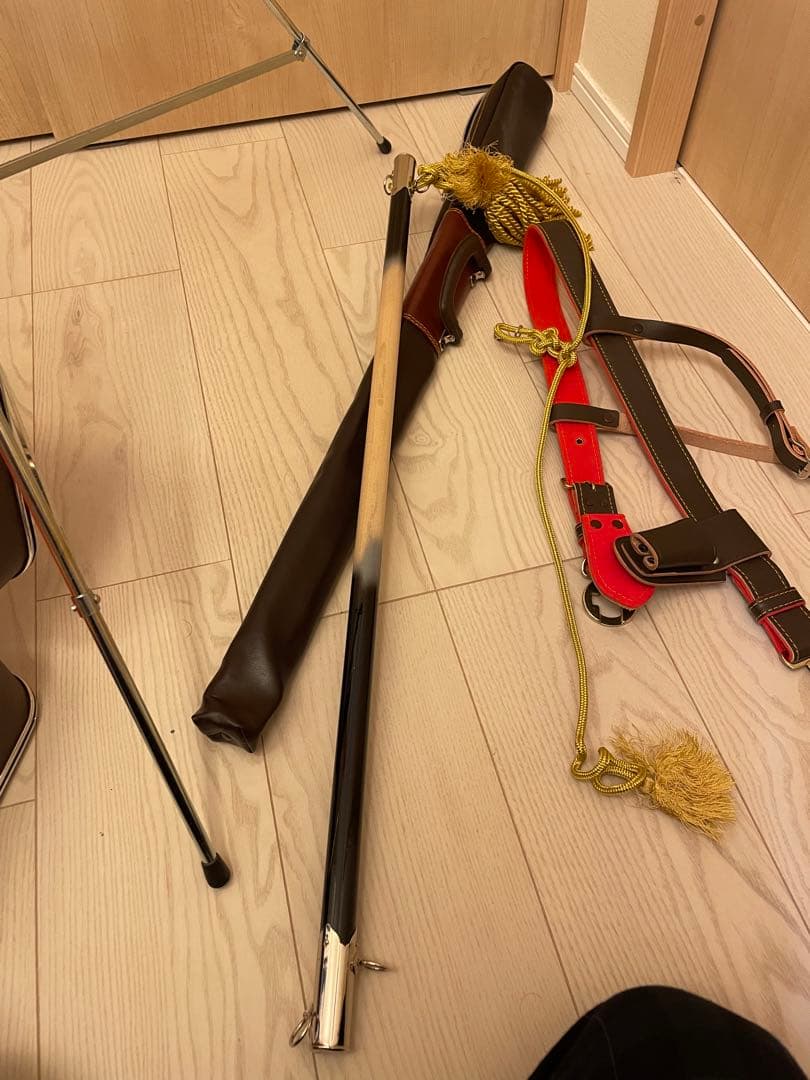 【フラッグスタンド】旗立台　旗スタンド　ポール　ベルト　ケース　式典　三脚