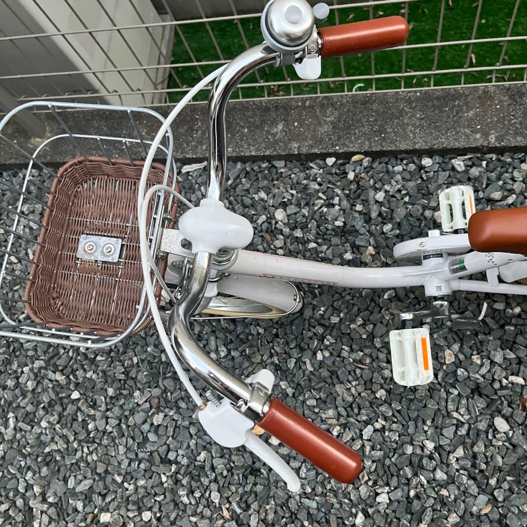 引取限定 自転車 18インチ オリーブデオリーブ グレージュ