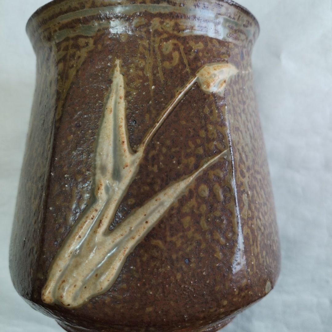 CATALOG ホビー・楽器・アート 〔灰釉 面取水指〕森山窯