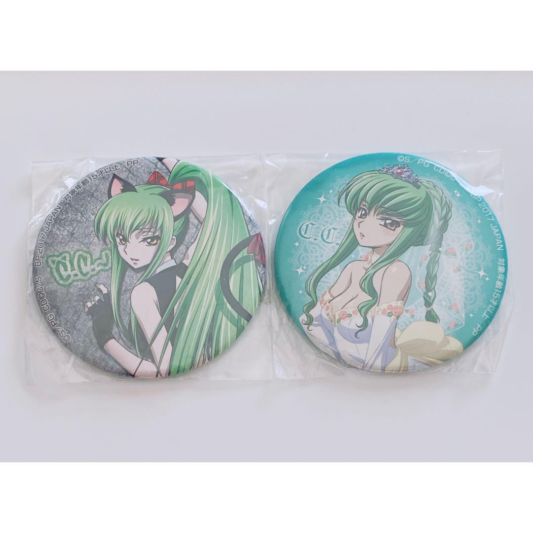 コードギアス C.C. SEGA セガ ウェディング 猫 猫耳 缶バッジ