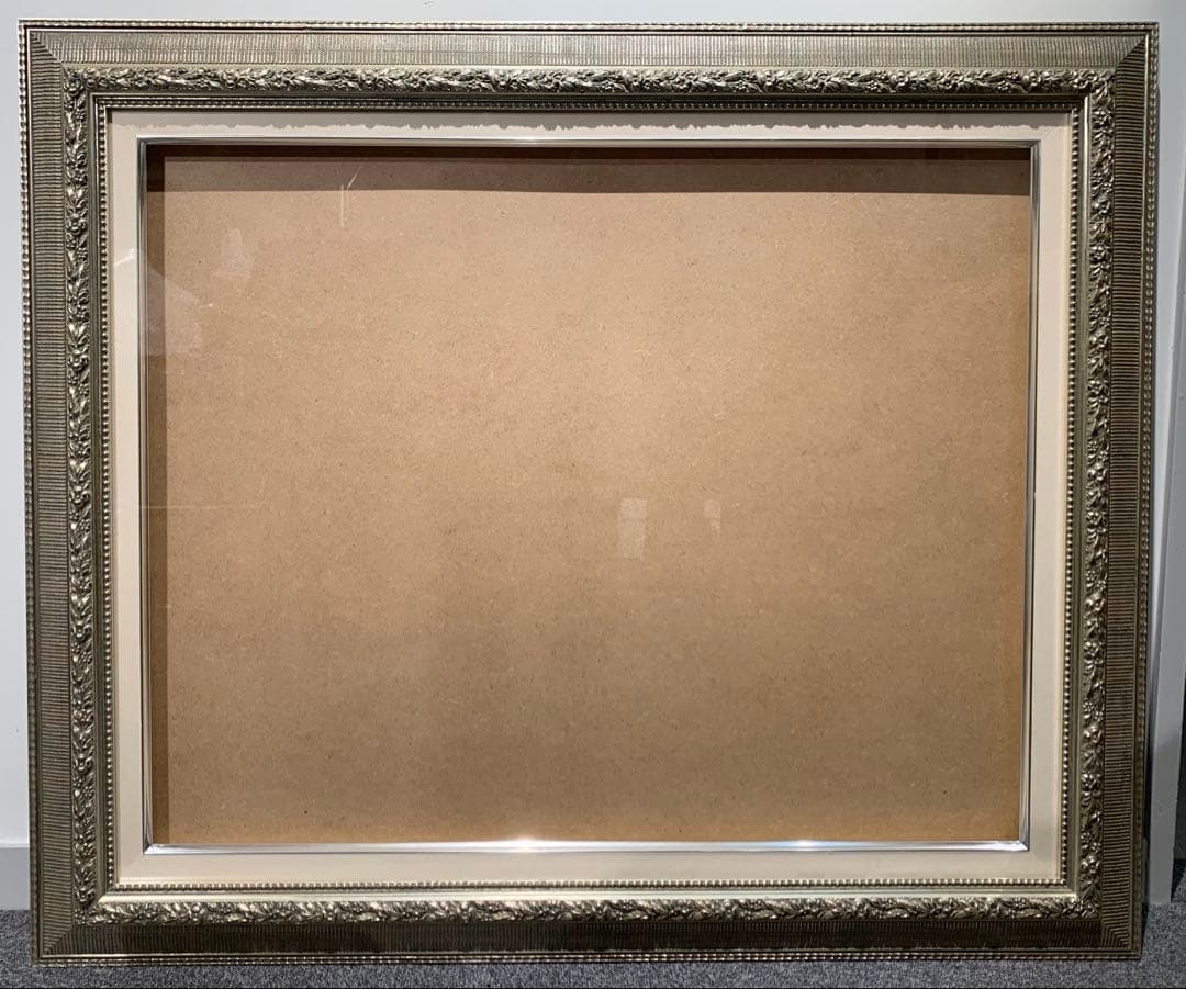 油彩額　F25(フランスサイズ/ 81×65cm) 大額 9387 シルバー 油彩額 F25(フランスサイズ/ 81×65cm) 大額 9387 シルバー